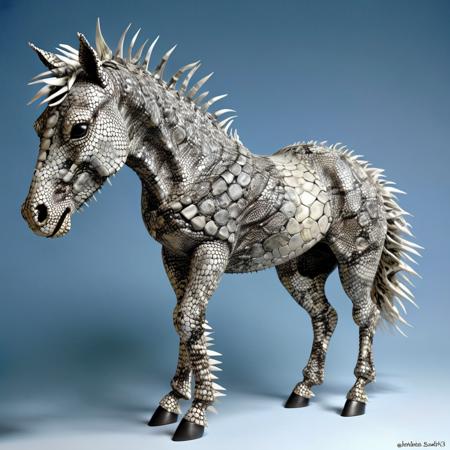01926-2453274520-_lora_r3psp1k3s_0.65_ horse made of r3psp1k3s, reptile skin, spines,.png